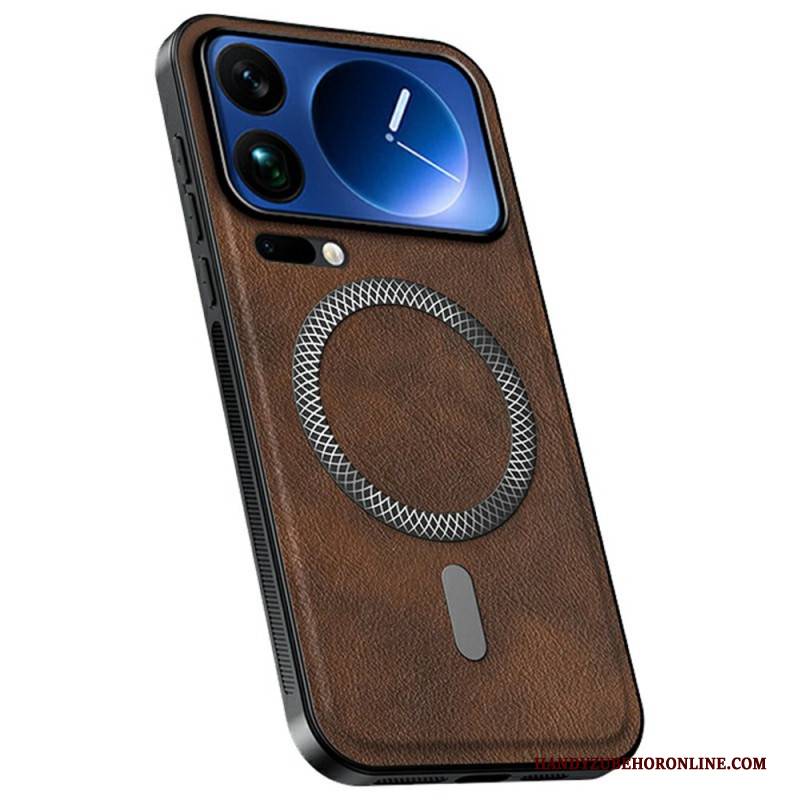 Hülle Xiaomi 17 Pro Max Handyhülle Magnetischer Metall-linsenrahmen