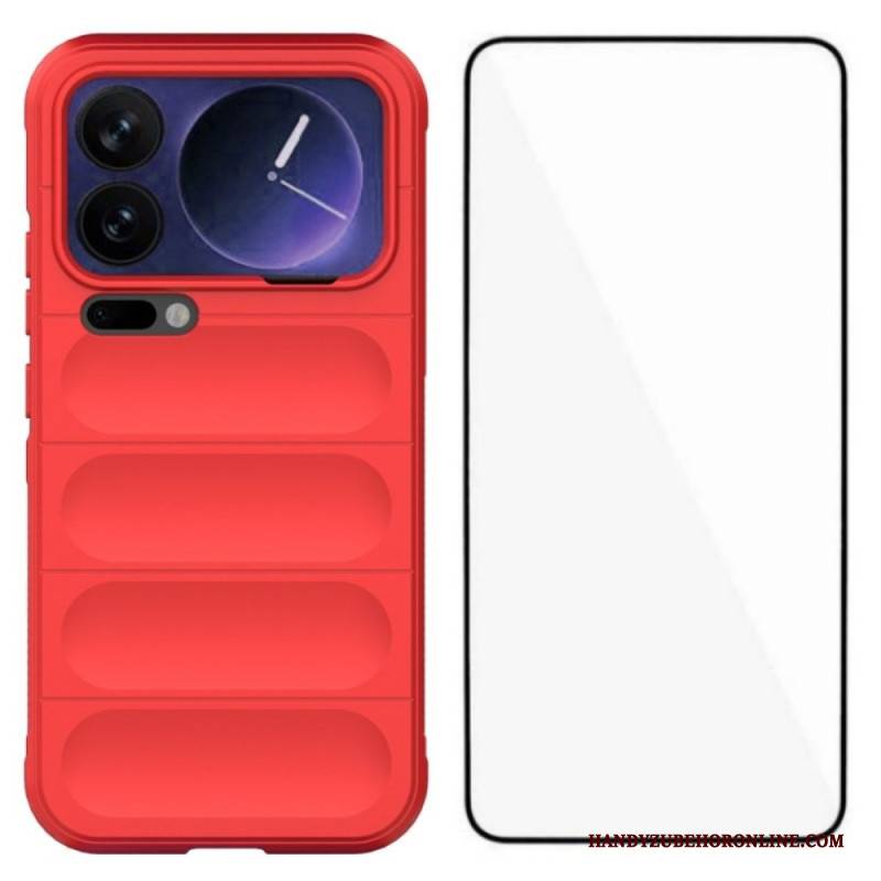 Hülle Xiaomi 17 Pro Max Handyhülle Rutschfest Mit Displayschutzfolie