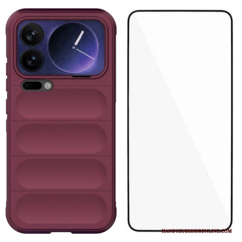 Hülle Xiaomi 17 Pro Max Handyhülle Rutschfest Mit Displayschutzfolie