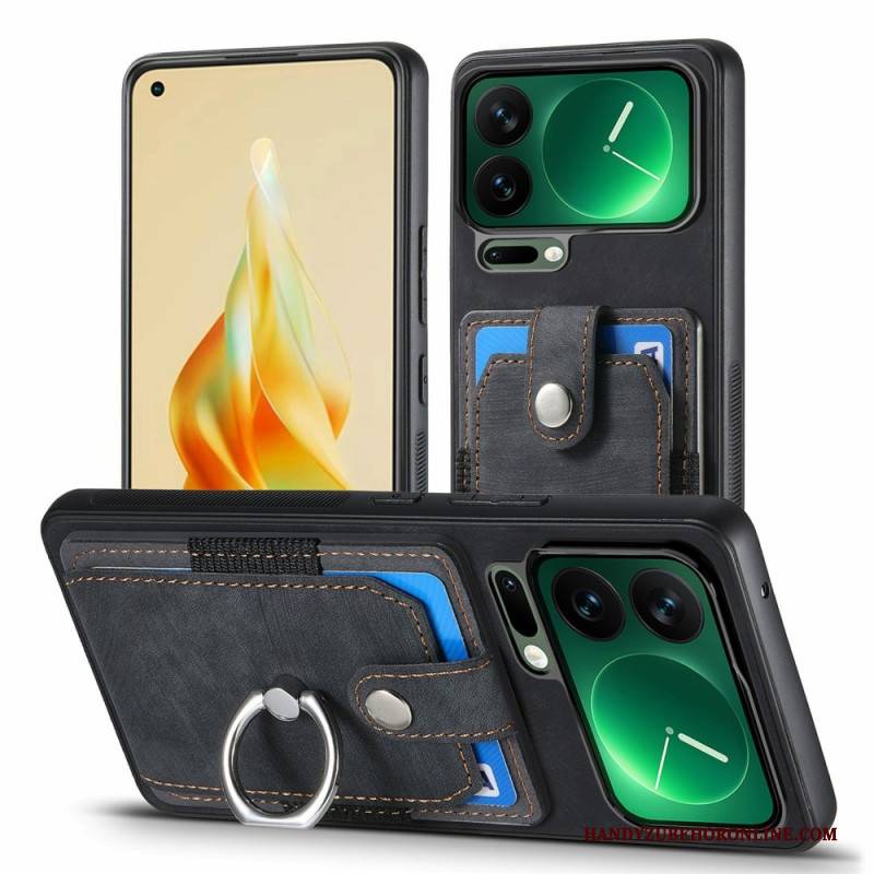 Hülle Xiaomi 17 Pro Max Kartenhalter Und Ringhalter