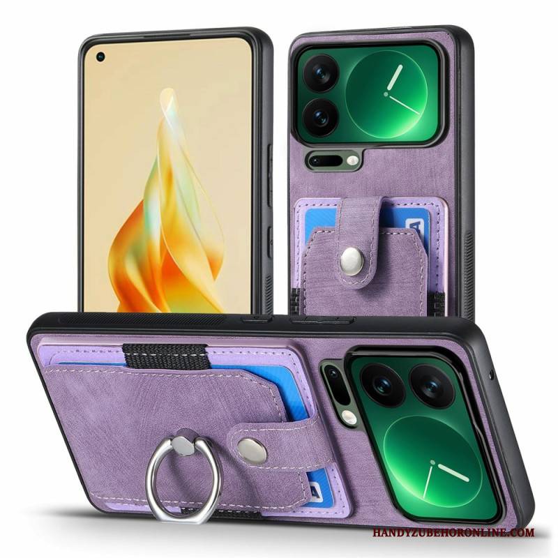 Hülle Xiaomi 17 Pro Max Kartenhalter Und Ringhalter