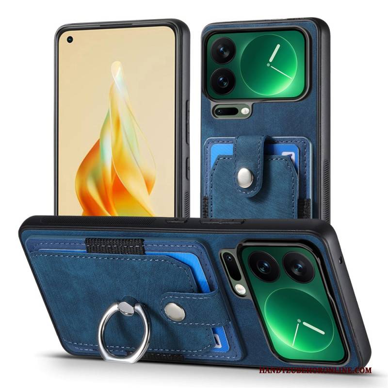 Hülle Xiaomi 17 Pro Max Kartenhalter Und Ringhalter