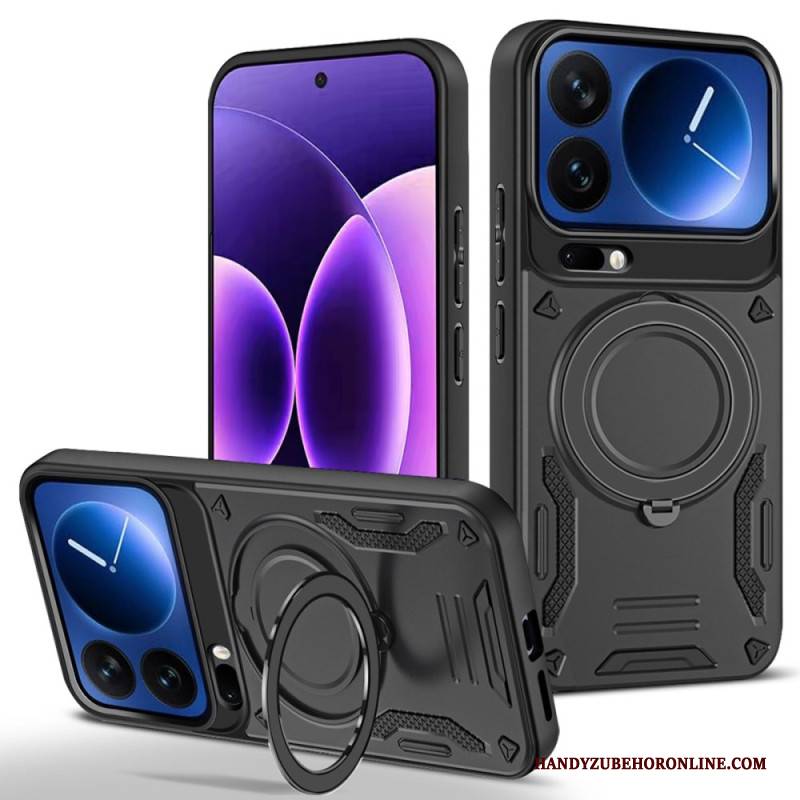 Hülle Xiaomi 17 Pro Max Magnetverschluss Mit Drehbarem Ständer