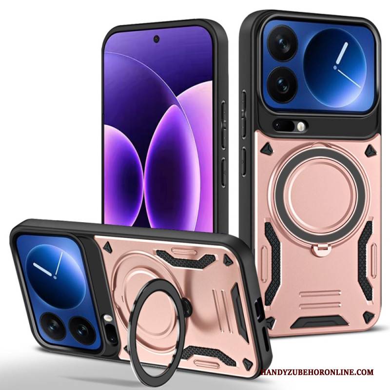 Hülle Xiaomi 17 Pro Max Magnetverschluss Mit Drehbarem Ständer