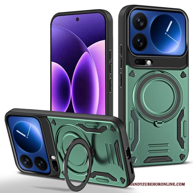 Hülle Xiaomi 17 Pro Max Magnetverschluss Mit Drehbarem Ständer