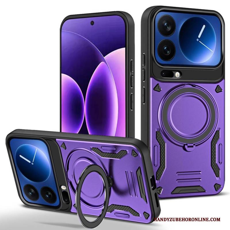 Hülle Xiaomi 17 Pro Max Magnetverschluss Mit Drehbarem Ständer