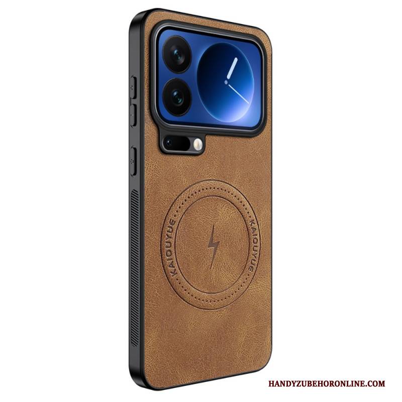 Hülle Xiaomi 17 Pro Max Magsafe-lederoptik