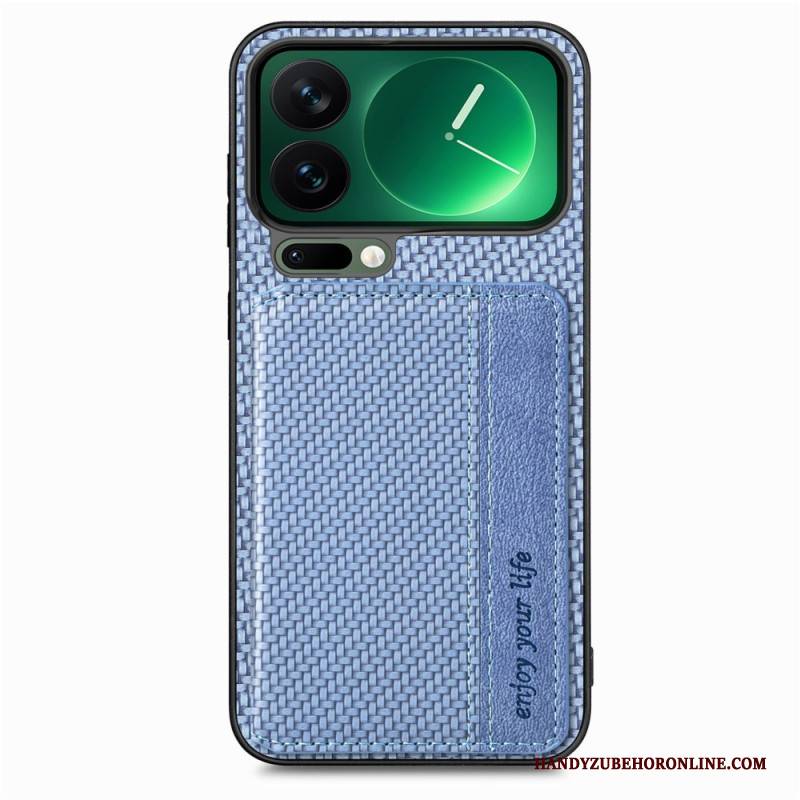 Hülle Xiaomi 17 Pro Max Rfid-schutz Und Magnetischer Kartenhalter