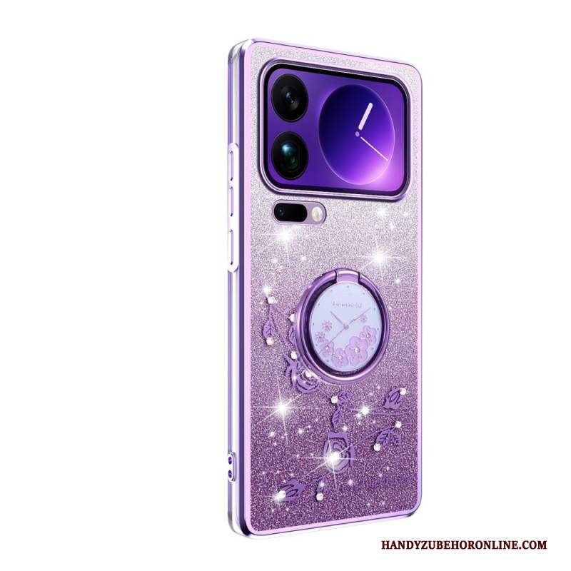 Hülle Xiaomi 17 Pro Strass-ringständer