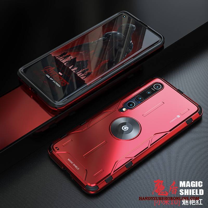 Hülle Xiaomi Mi 10 Schutz Handyhüllen Anti-sturz, Case Xiaomi Mi 10 Silikon Nubuck Mini
