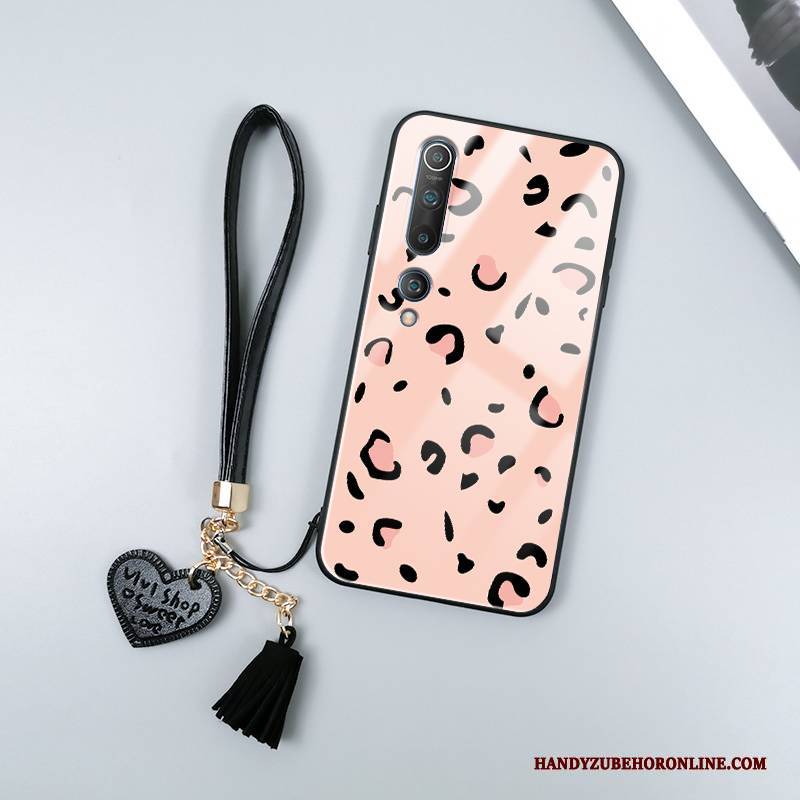 Hülle Xiaomi Mi 10 Taschen Wind Anti-sturz, Case Xiaomi Mi 10 Schutz Einfach Rosa
