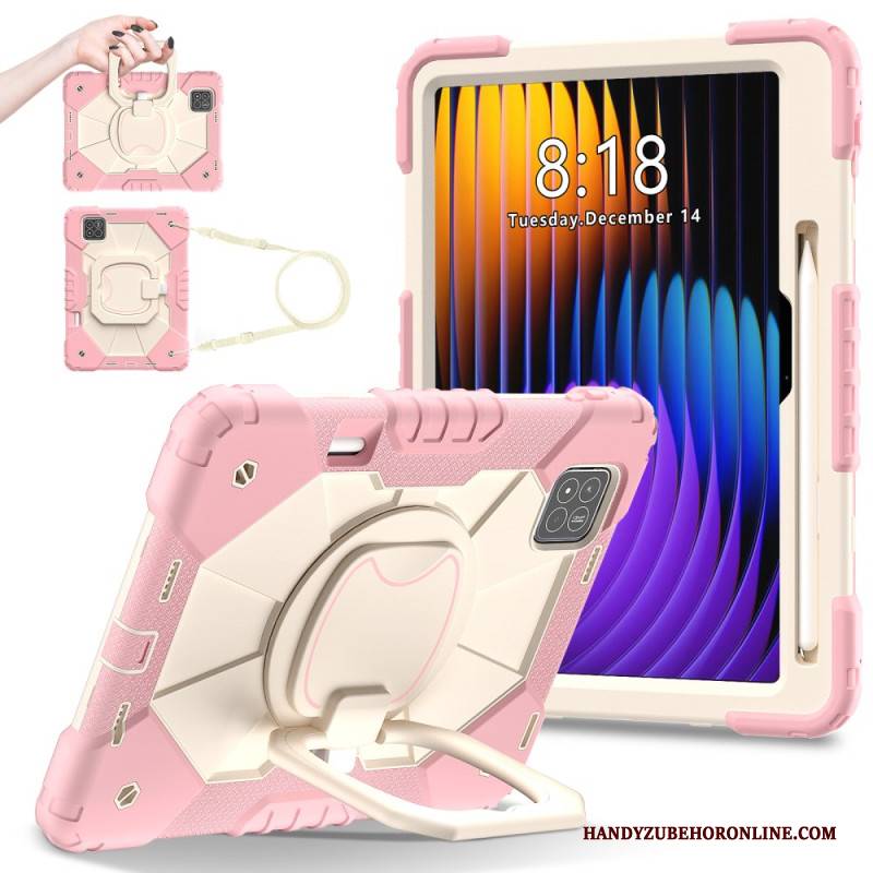 Hülle Xiaomi Pad 7 / 7 Pro Verstärkter Schutz Mit Ringhalter