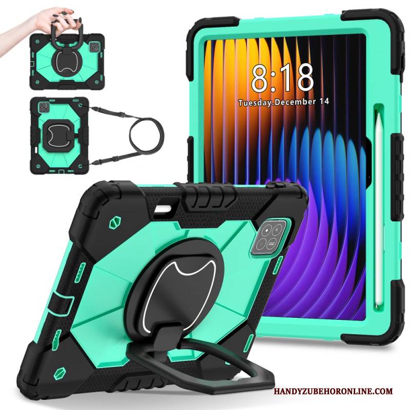 Hülle Xiaomi Pad 7 / 7 Pro Verstärkter Schutz Mit Ringhalter