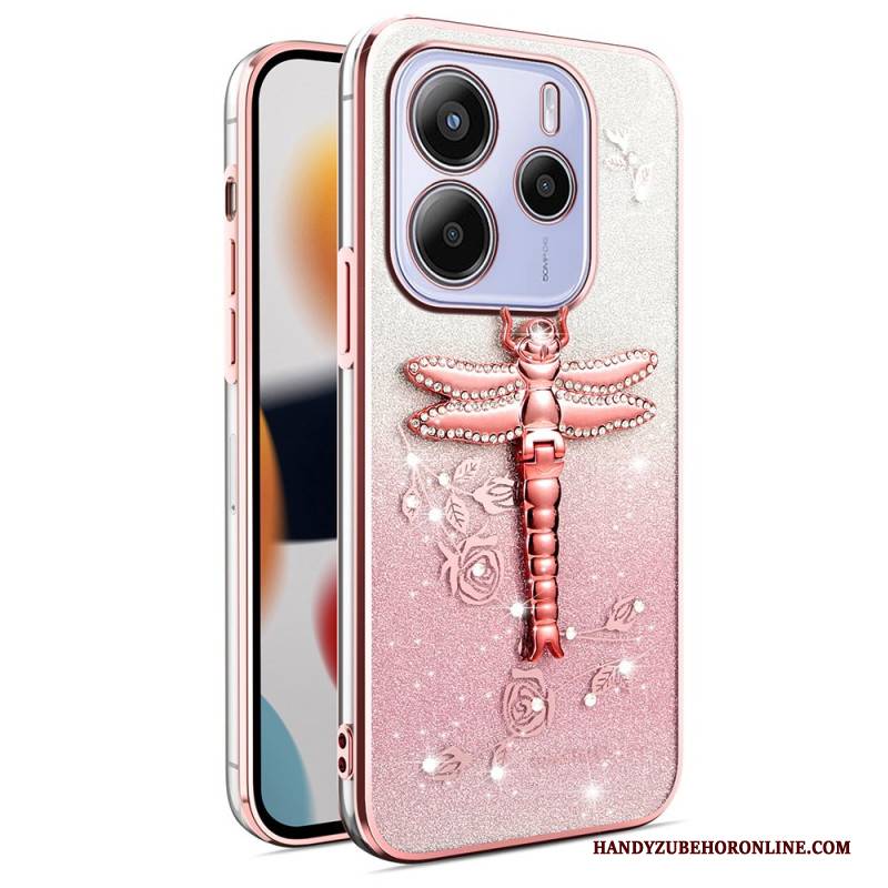 Hülle Xiaomi Redmi Note 14 4g Schmetterlingsständer