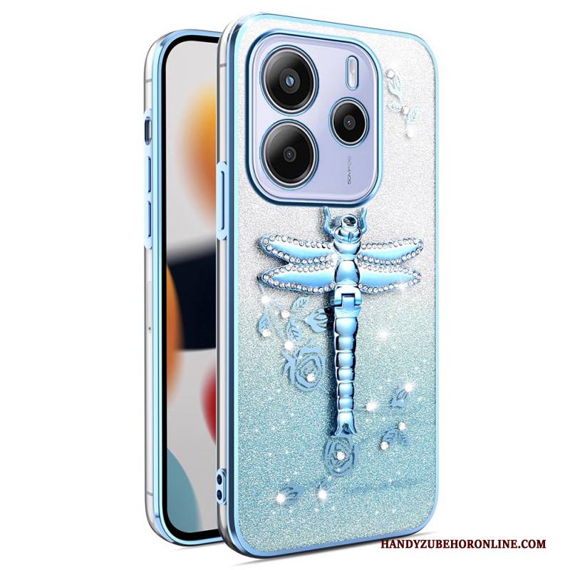 Hülle Xiaomi Redmi Note 14 4g Schmetterlingsständer