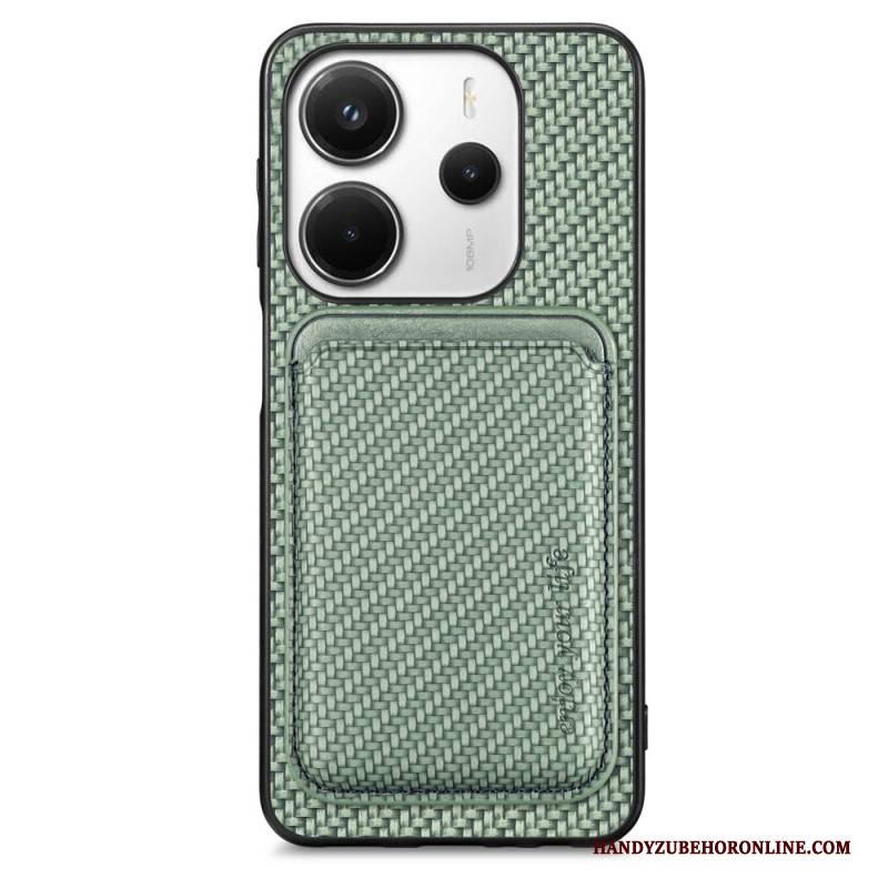 Hülle Xiaomi Redmi Note 14 5g Abnehmbarer Magnetischer Kartenhalter