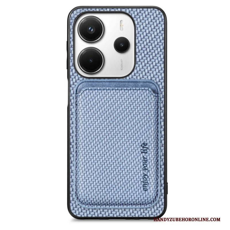 Hülle Xiaomi Redmi Note 14 5g Abnehmbarer Magnetischer Kartenhalter