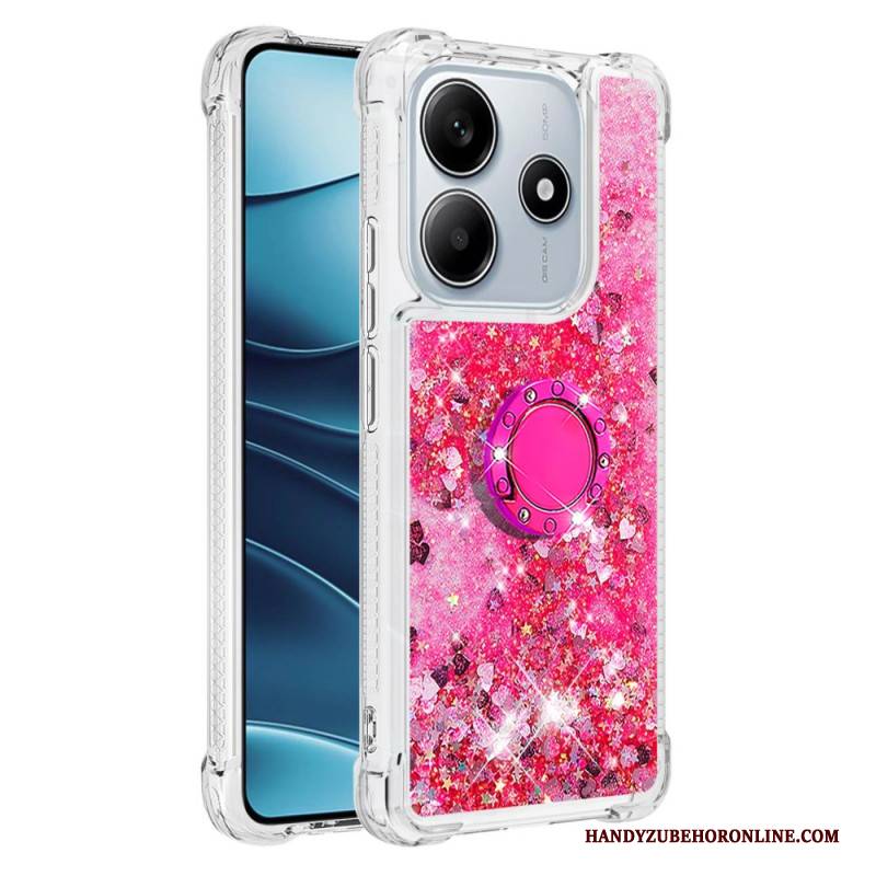 Hülle Xiaomi Redmi Note 14 5g Glitzer-ringhalter