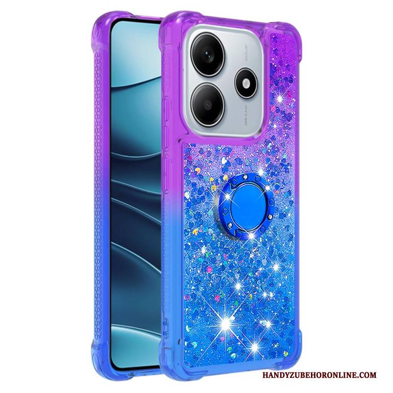 Hülle Xiaomi Redmi Note 14 5g Glitzer-verlauf Mit Halter