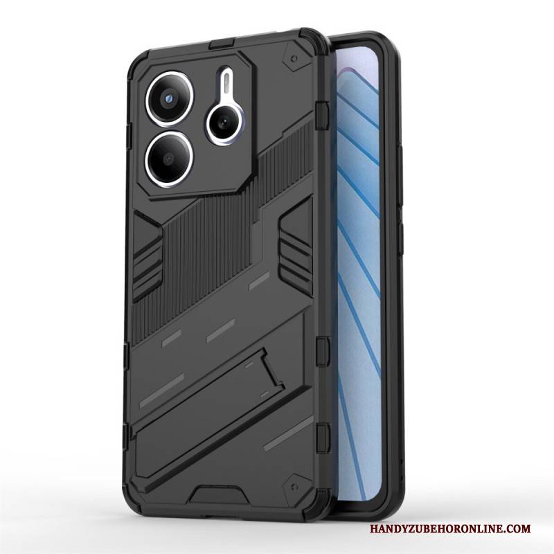 Hülle Xiaomi Redmi Note 14 5g Handyhülle Abnehmbarer Ständer Mit Zwei Positionen Für Freihändige Nutzung
