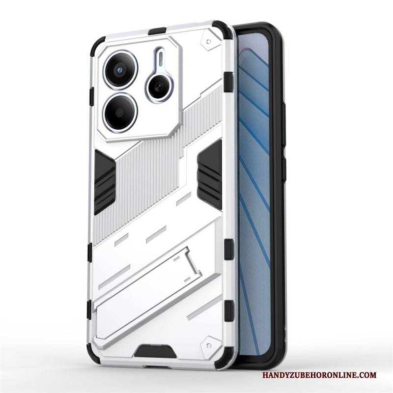Hülle Xiaomi Redmi Note 14 5g Handyhülle Abnehmbarer Ständer Mit Zwei Positionen Für Freihändige Nutzung