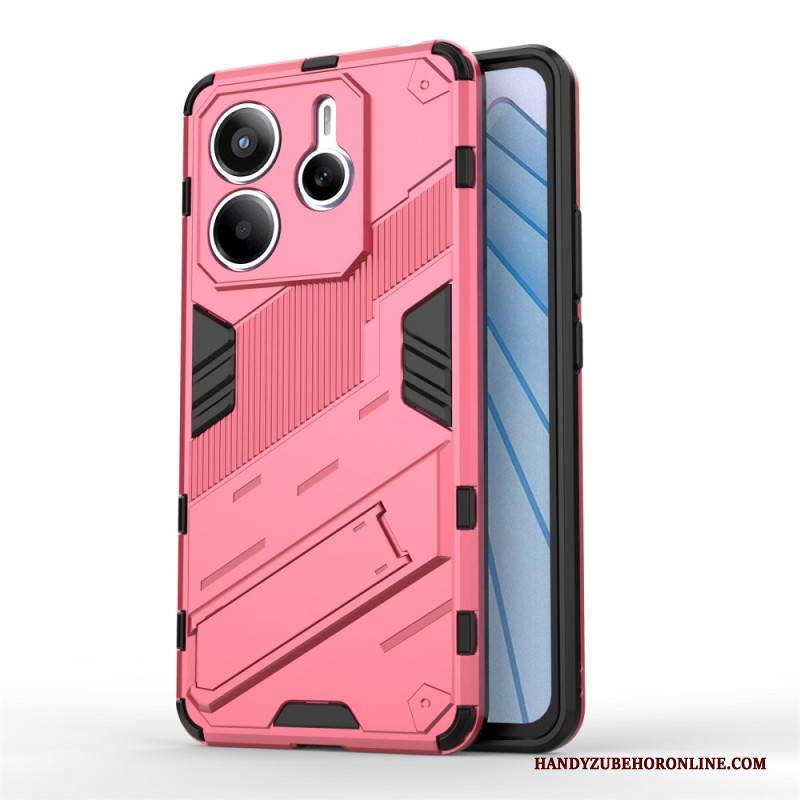 Hülle Xiaomi Redmi Note 14 5g Handyhülle Abnehmbarer Ständer Mit Zwei Positionen Für Freihändige Nutzung