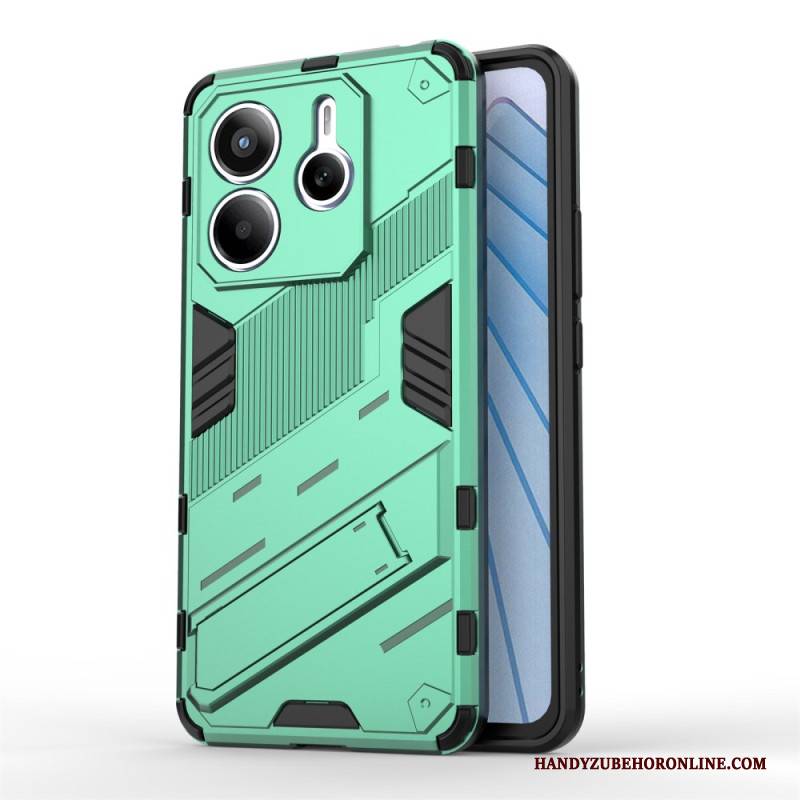 Hülle Xiaomi Redmi Note 14 5g Handyhülle Abnehmbarer Ständer Mit Zwei Positionen Für Freihändige Nutzung