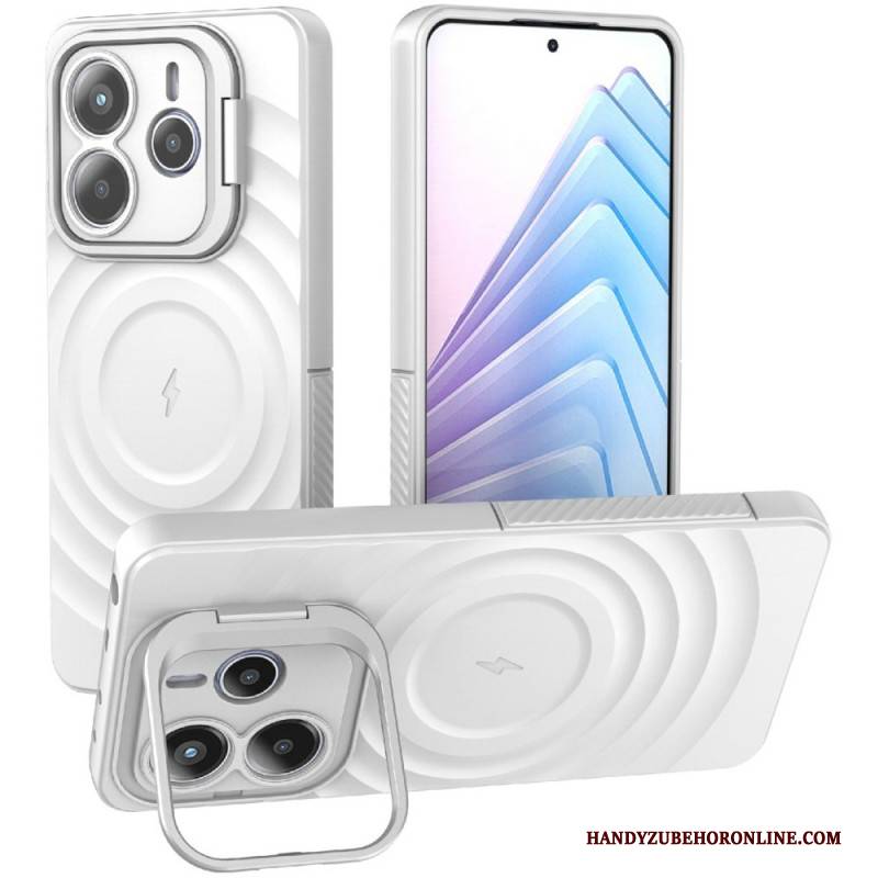 Hülle Xiaomi Redmi Note 14 5g Magsafe-kompatibel Mit Wellenmuster