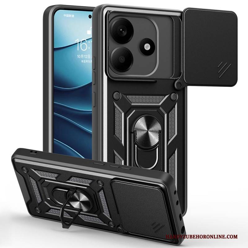 Hülle Xiaomi Redmi Note 14 5g Schiebebare Kameraabdeckung Und Stativ