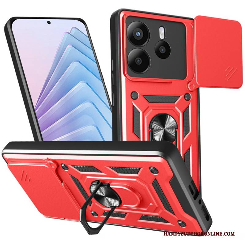 Hülle Xiaomi Redmi Note 14 5g Schiebebare Kameraabdeckung Und Ständer