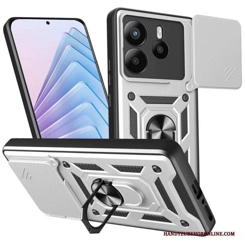 Hülle Xiaomi Redmi Note 14 5g Schiebebare Kameraabdeckung Und Ständer