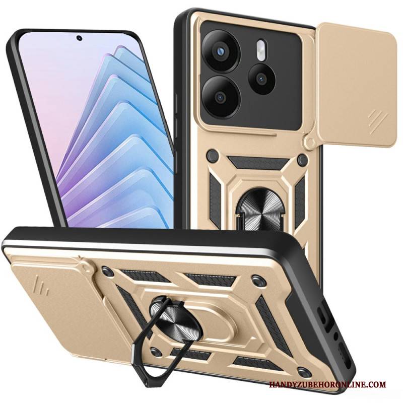 Hülle Xiaomi Redmi Note 14 5g Schiebebare Kameraabdeckung Und Ständer