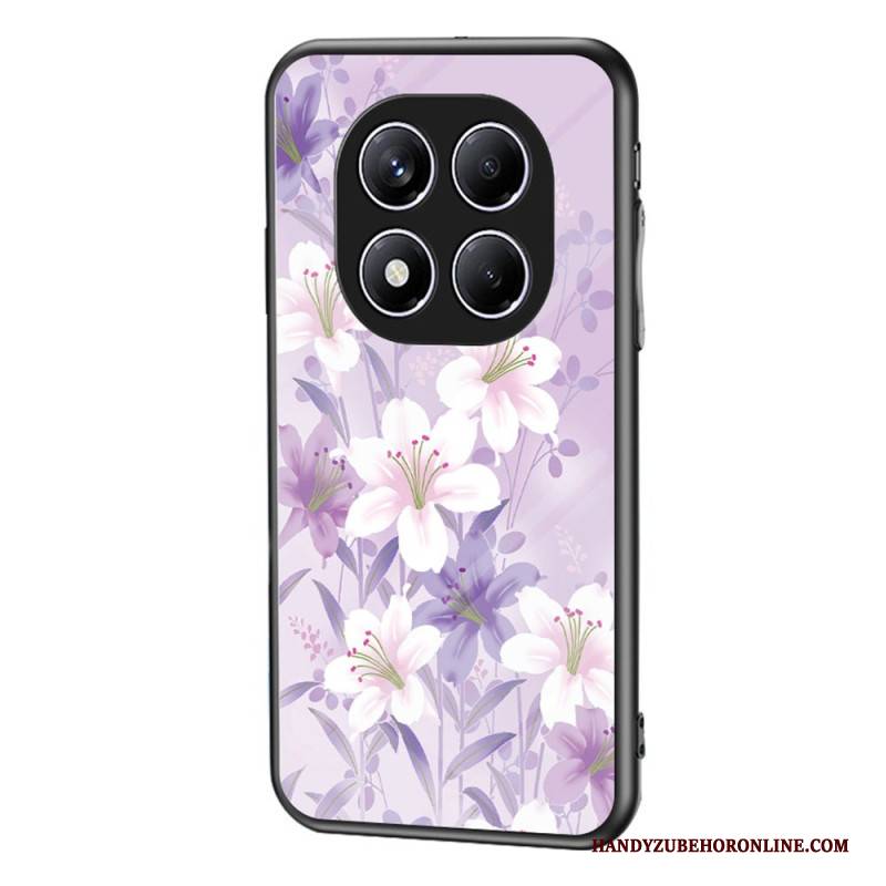 Hülle Xiaomi Redmi Note 14 Pro 4g Gehärtetes Glas Mit Blumenmuster