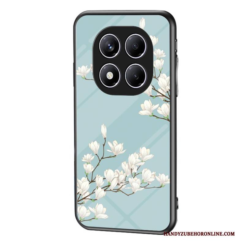 Hülle Xiaomi Redmi Note 14 Pro 4g Gehärtetes Glas Mit Blumenmuster