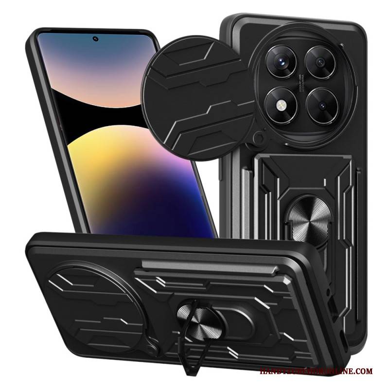 Hülle Xiaomi Redmi Note 14 Pro 4g Handyhülle Extrem Widerstandsfähig Mit Ständer Und Linsenschutz