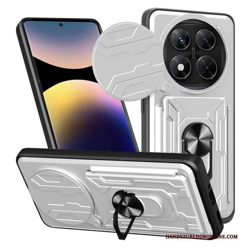 Hülle Xiaomi Redmi Note 14 Pro 4g Handyhülle Extrem Widerstandsfähig Mit Ständer Und Linsenschutz