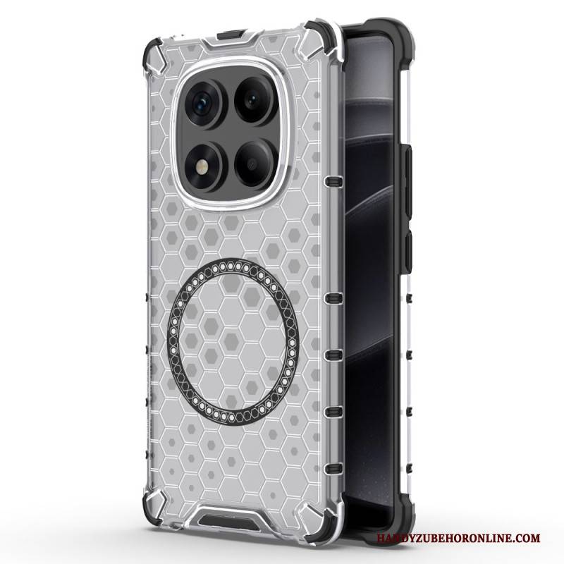 Hülle Xiaomi Redmi Note 14 Pro 4g Magsafe-kompatible Wabenstruktur