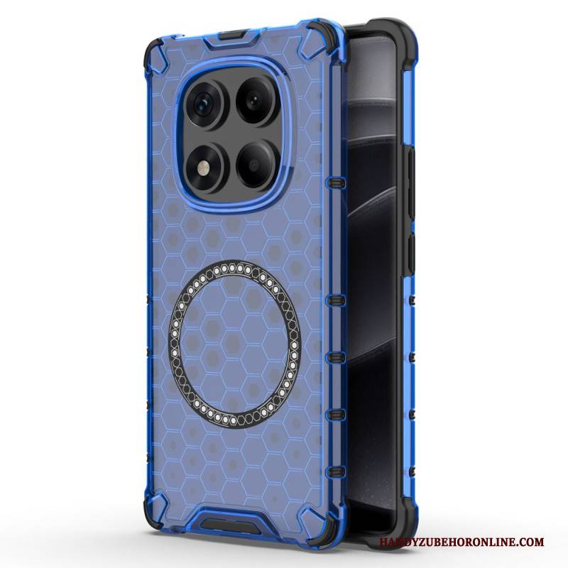 Hülle Xiaomi Redmi Note 14 Pro 4g Magsafe-kompatible Wabenstruktur