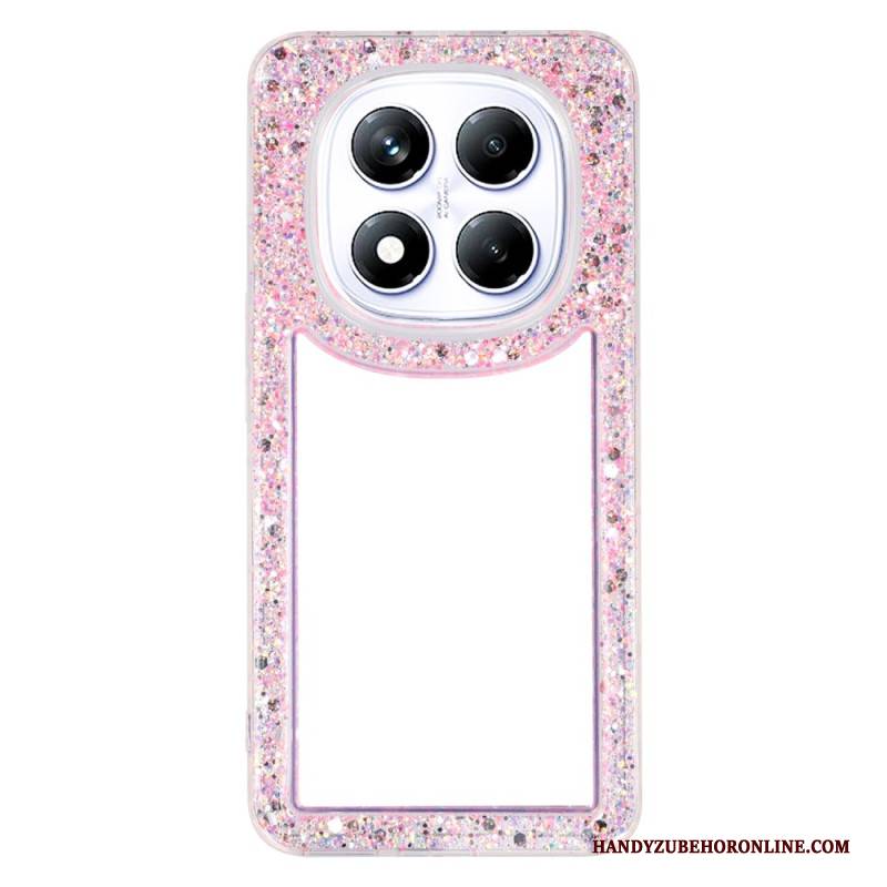 Hülle Xiaomi Redmi Note 14 Pro 4g Transparent Mit Glitzerrändern