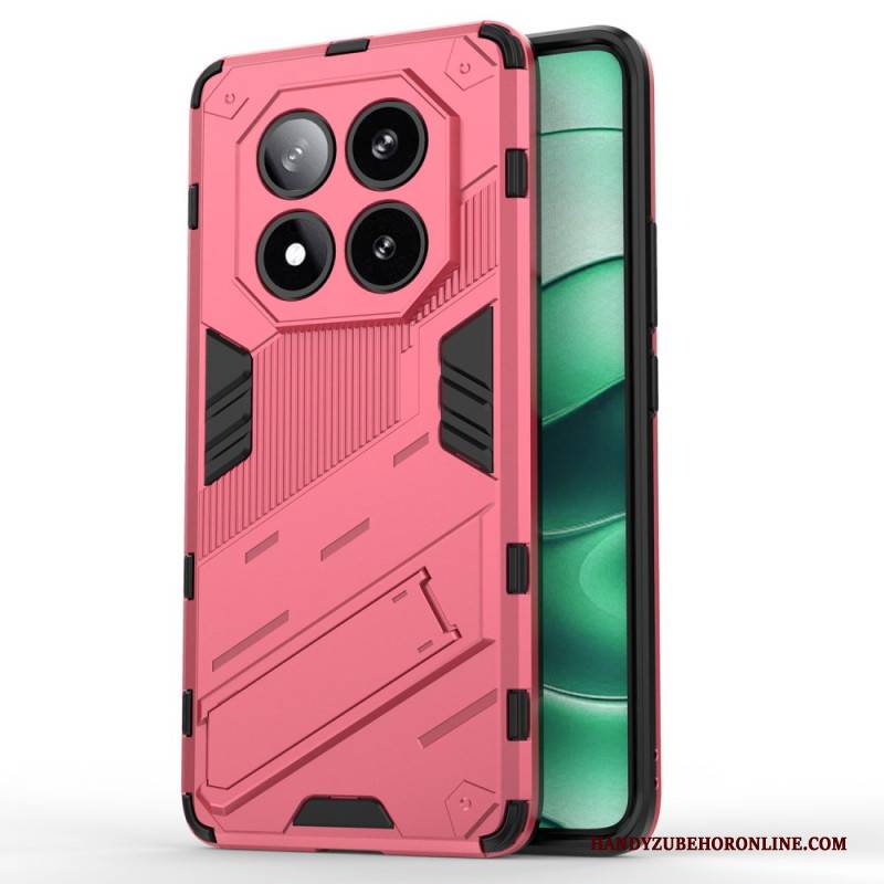 Hülle Xiaomi Redmi Note 14 Pro 5g Abnehmbarer Ständer Mit Zwei Positionen Für Freihändiges Arbeiten