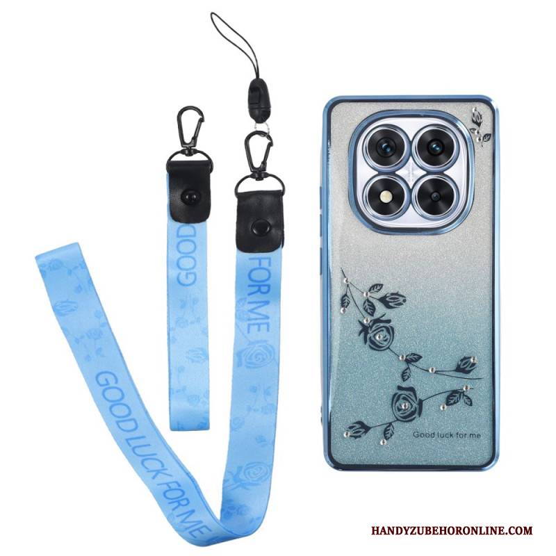 Hülle Xiaomi Redmi Note 14 Pro 5g Kadem Pailletten Und Bänder