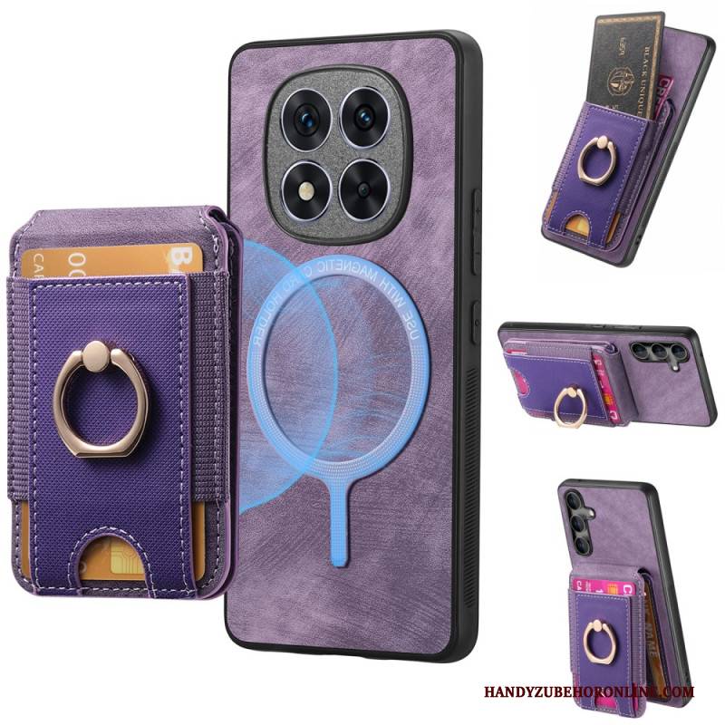 Hülle Xiaomi Redmi Note 14 Pro 5g Magnetischer Kartenhalter Mit Vertikaler Klappe