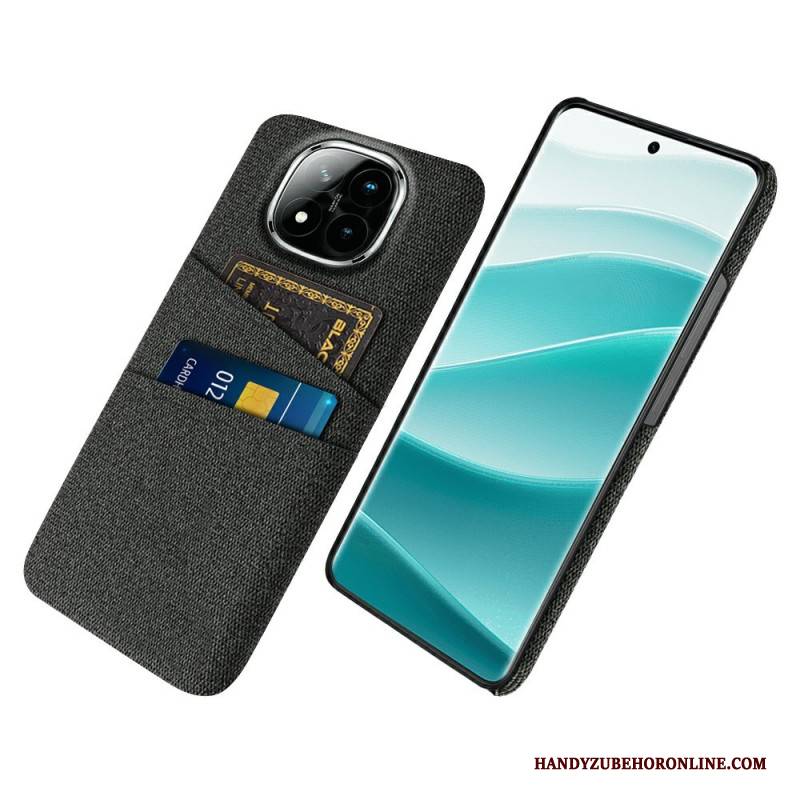 Hülle Xiaomi Redmi Note 14 Pro Plus 5g Handyhülle Kartenhalter Aus Stoff
