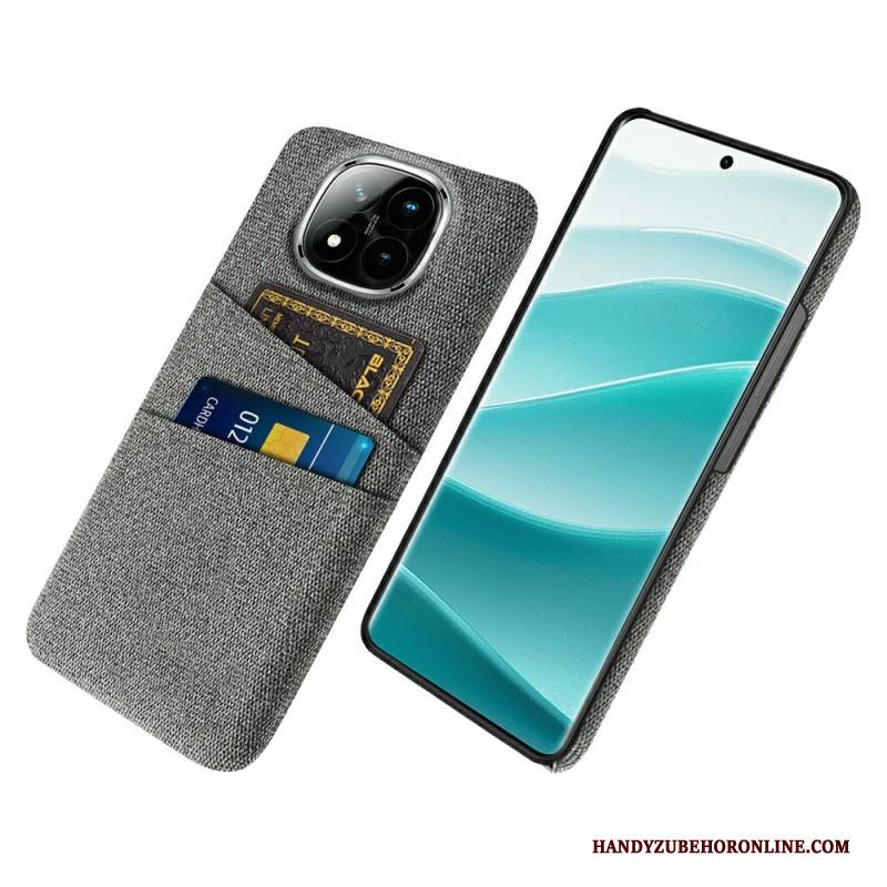 Hülle Xiaomi Redmi Note 14 Pro Plus 5g Handyhülle Kartenhalter Aus Stoff