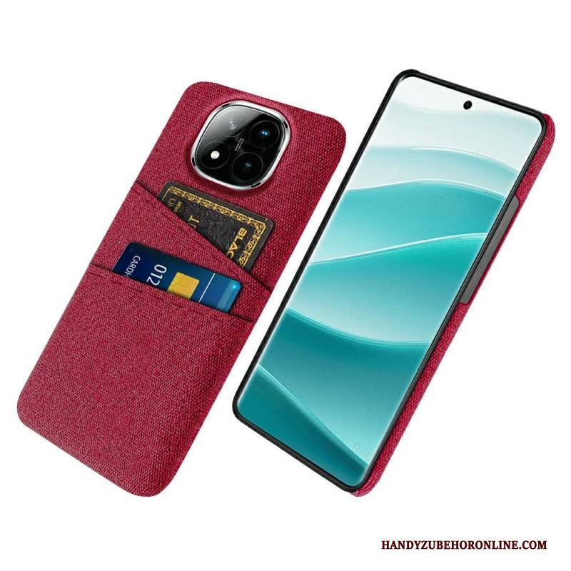 Hülle Xiaomi Redmi Note 14 Pro Plus 5g Handyhülle Kartenhalter Aus Stoff