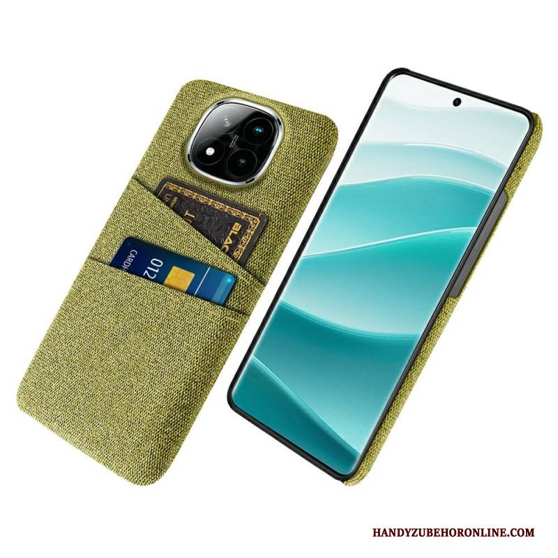 Hülle Xiaomi Redmi Note 14 Pro Plus 5g Handyhülle Kartenhalter Aus Stoff
