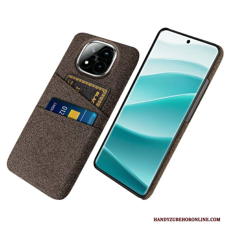 Hülle Xiaomi Redmi Note 14 Pro Plus 5g Handyhülle Kartenhalter Aus Stoff