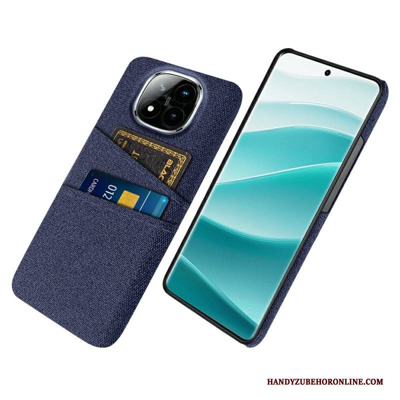 Hülle Xiaomi Redmi Note 14 Pro Plus 5g Handyhülle Kartenhalter Aus Stoff