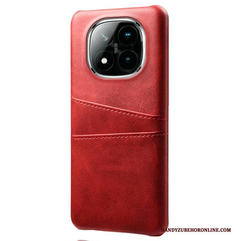 Hülle Xiaomi Redmi Note 14 Pro Plus 5g Kartenhalter In Lederoptik