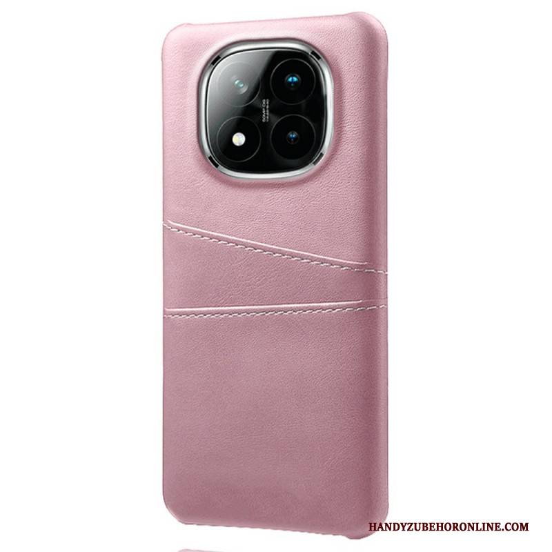 Hülle Xiaomi Redmi Note 14 Pro Plus 5g Kartenhalter In Lederoptik